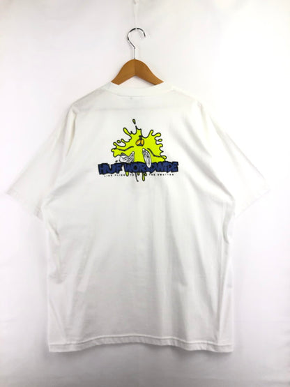 【中古品】【メンズ】 HUF ハフ SS TEE ショートスリーブ Tシャツ 半袖Tシャツ トップス 150-260709-rt-22-tag サイズ：XL カラー：ホワイト 万代Net店