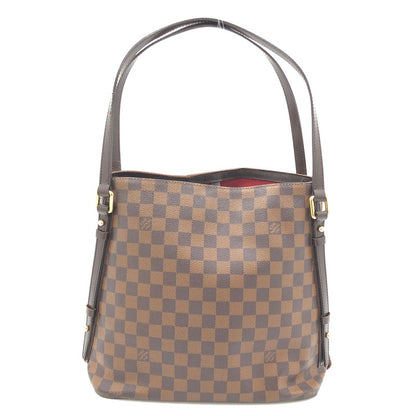 【中古品】 ダミエ カバ リヴィントン N41108 カバン ショルダーバッグ 179-240322-kk-05-tag カラー：エベヌ 万代Net店