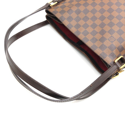 【中古品】 ダミエ カバ リヴィントン N41108 カバン ショルダーバッグ 179-240322-kk-05-tag カラー：エベヌ 万代Net店