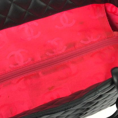 【中古品】CHANEL シャネル カンボンライン ラージトートバッグ A25169 カバン 180-240322-kk-06-tag カラー：ブラック 万代Net店