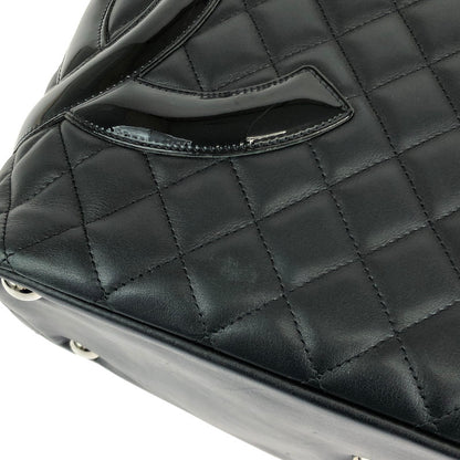 【中古品】CHANEL シャネル カンボンライン ラージトートバッグ A25169 カバン 180-240322-kk-06-tag カラー：ブラック 万代Net店