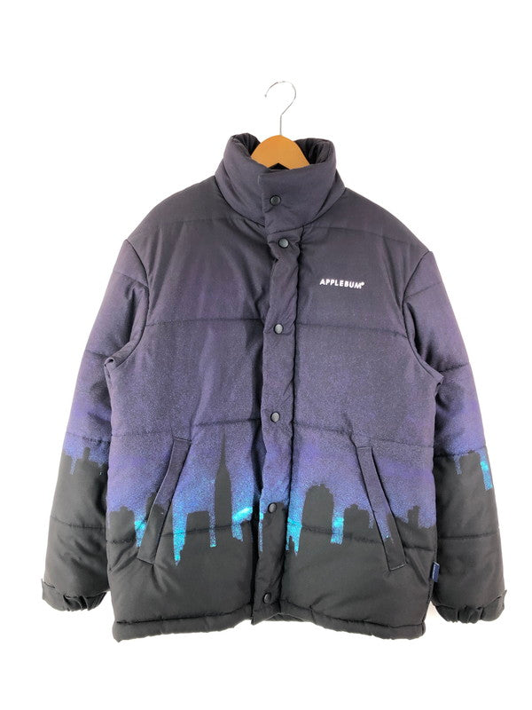 【中古品】【メンズ】 APPLEBUM アップルバム  × NAS ナズ 別注 コラボ 21AW QUEENS INNERCOTTON JACKET クイーンズ インナーコットン ジャケット アウター 中綿ジャケット 142-240323-kk-4-tag サイズ：M カラー：QUEENS 万代Net店