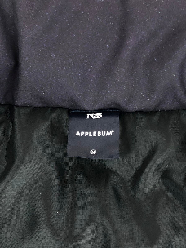 【中古品】【メンズ】 APPLEBUM アップルバム  × NAS ナズ 別注 コラボ 21AW QUEENS INNERCOTTON JACKET クイーンズ インナーコットン ジャケット アウター 中綿ジャケット 142-240323-kk-4-tag サイズ：M カラー：QUEENS 万代Net店