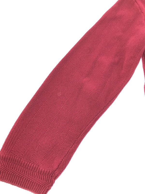 【中古品】【メンズ】 CHAPS チャプス CREW NECK KNIT クルー ネック ニット トップス 146-260820-rt-05-tag サイズ：XL カラー：レッド 万代Net店