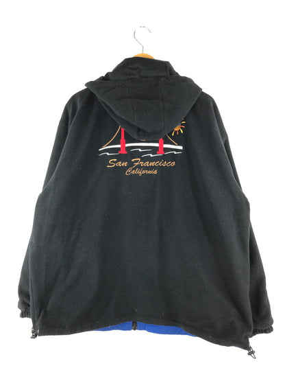 【現状渡し品】【メンズ】 GOGO SPORTS ゴーゴースポーツ REVERSIBLE JACKET リバーシブルジャケット アウター 146-250115-mo-09-tag サイズ：XXL カラー：ブラック 万代Net店