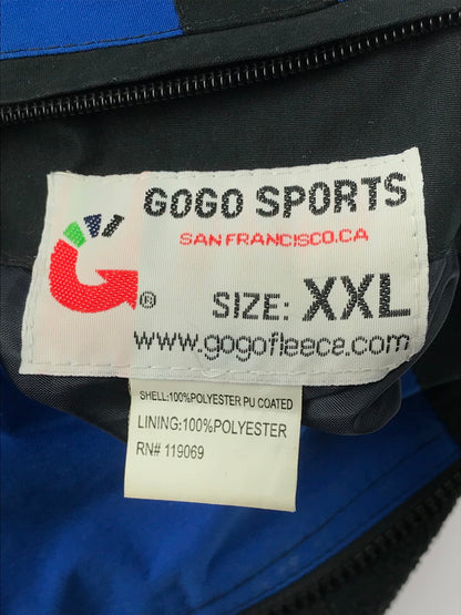 【現状渡し品】【メンズ】  GOGO SPORTS ゴーゴースポーツ REVERSIBLE JACKET リバーシブルジャケット アウター 146-250115-mo-09-tag サイズ：XXL カラー：ブラック 万代Net店