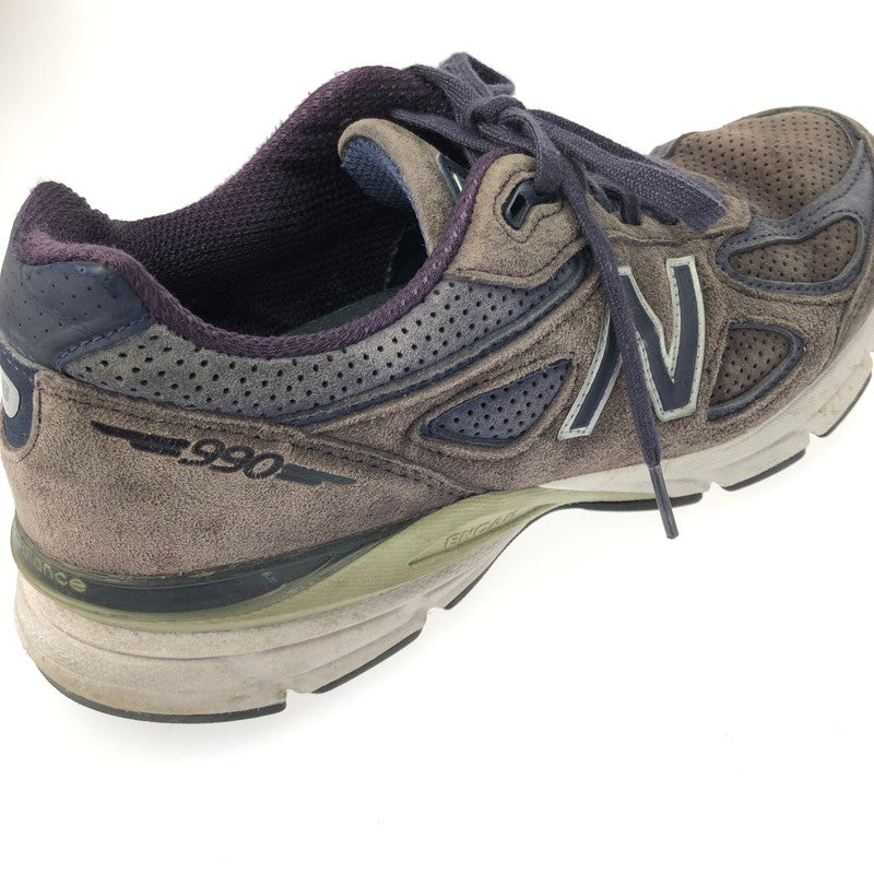 【現状渡し品】【メンズ】 NEW BALANCE ニューバランス M990EP4 エルダーベリー スニーカー 靴 162-250201-hi-23-tag サイズ：28.5cm US 10 1/2 カラー：ELDERBERRY 万代Net店