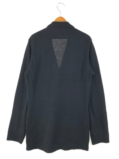 【中古品】【メンズ】 Yohji Yamamoto POUR HOMME ヨウジヤマモトプールオム  KNIT JACKET HP-T25-170 ニットジャケット トップス 140-240324-kk-3-tag サイズ：3 カラー：ブラック 万代Net店