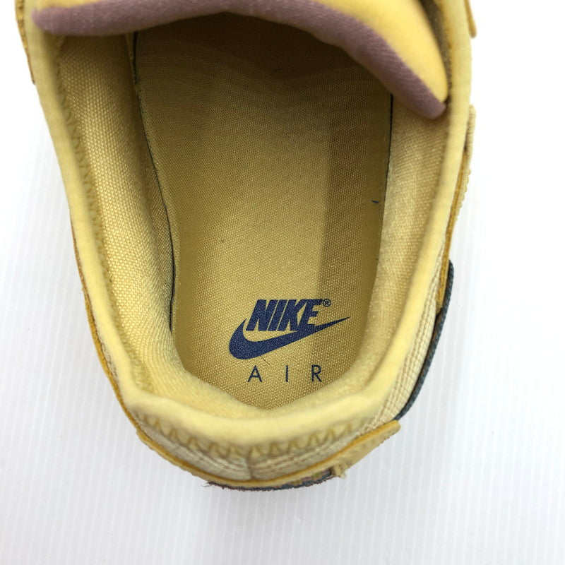 【中古品】【メンズ】 NIKE ナイキ × TRAVIS SCOTT トラヴィス・スコット AIR MAX 1 CJ DO9392-700  エアマックス 1 プレミアム スニーカー 靴 160-240807-hi-4-tag サイズ：28cm US 10 カラー：SATURN GOLD 万代Net店