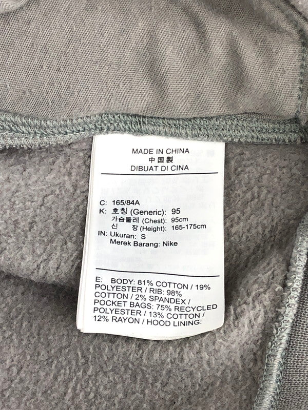 【中古品】【メンズ】 NIKE ナイキ  × FEAR OF GOD フィアーオブゴッド 別注 コラボ 19SS NRG PO HOODIE AR0634-003 プルオーバーフーディー トップス パーカー 142-240323-kk-3-tag サイズ：S カラー：GREY 万代Net店