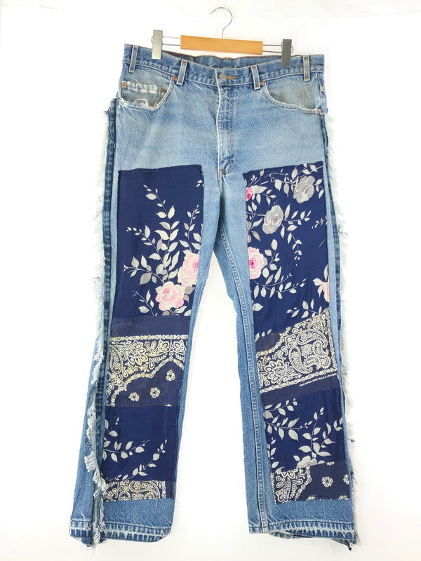【中古品】【メンズ】 WEYEP ウェイップ FRINGE DENIM PANTS R-W-222 フリンジデニムパンツ ボトムス 152-240328-kk-1-tag サイズ：76・80・84・88 カラー：インディゴ 万代Net店