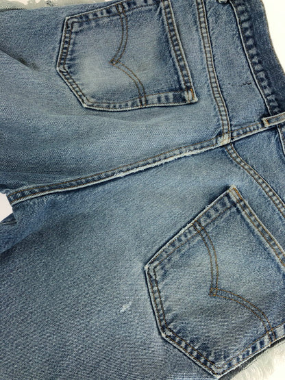 【中古品】【メンズ】 WEYEP ウェイップ FRINGE DENIM PANTS R-W-222 フリンジデニムパンツ ボトムス 152-240328-kk-1-tag サイズ：76・80・84・88 カラー：インディゴ 万代Net店