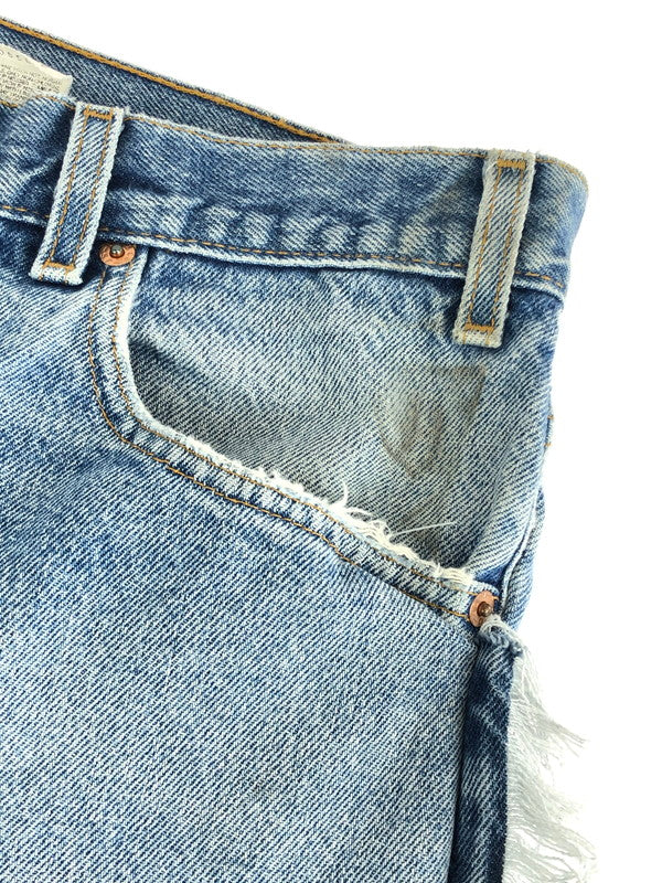 【中古品】【メンズ】 WEYEP ウェイップ FRINGE DENIM PANTS R-W-222 フリンジデニムパンツ ボトムス 152-240328-kk-1-tag サイズ：76・80・84・88 カラー：インディゴ 万代Net店