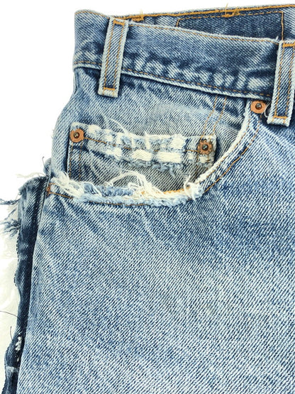 【中古品】【メンズ】 WEYEP ウェイップ FRINGE DENIM PANTS R-W-222 フリンジデニムパンツ ボトムス 152-240328-kk-1-tag サイズ：76・80・84・88 カラー：インディゴ 万代Net店