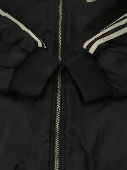 【中古品】【メンズ】 adidas アディダス REVERSIBLE NYLON JACKET 239996 リバーシブル ナイロン ジャケット アウター 146-250114-na-07-tag サイズ：L カラー：ブラック/グレー 万代Net店