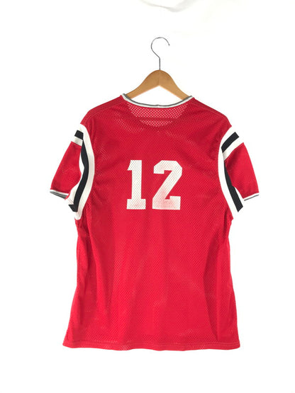 【中古品】【メンズ】  ATHLETIC SUPPLY 60's-70's GAME TOP ゲームトップ メッシュTシャツ 146-240714-hi-13-tag サイズ：44 カラー：レッド 万代Net店