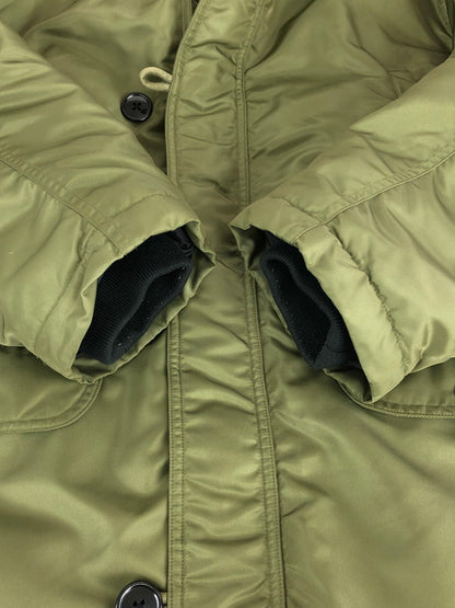 【中古品】【キッズ】 POLO RALPH LAUREN ポロ・ラルフローレン 3351-1620 N-3B DOWN JACKET ダウンジャケット アウター 174-240330-mo-2-tag サイズ：170 カラー：カーキ 万代Net店