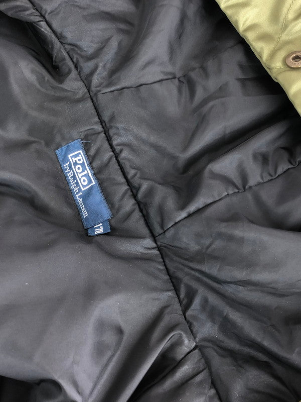 【中古品】【キッズ】 POLO RALPH LAUREN ポロ・ラルフローレン 3351-1620 N-3B DOWN JACKET ダウンジャケット アウター 174-240330-mo-2-tag サイズ：170 カラー：カーキ 万代Net店