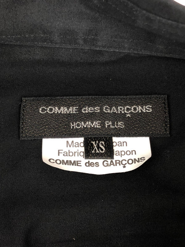 【中古品】【メンズ】 COMME des GARCONS HOMME PLUS コムデギャルソンオムプリュス  23SS GEOMETRIC PATTERN LONG SHIRT PK-B006 ジオメトリックパターン ロングシャツ 長袖 トップス 140-240331-mo-1-tag サイズ：XS カラー：ブラック 万代Net店