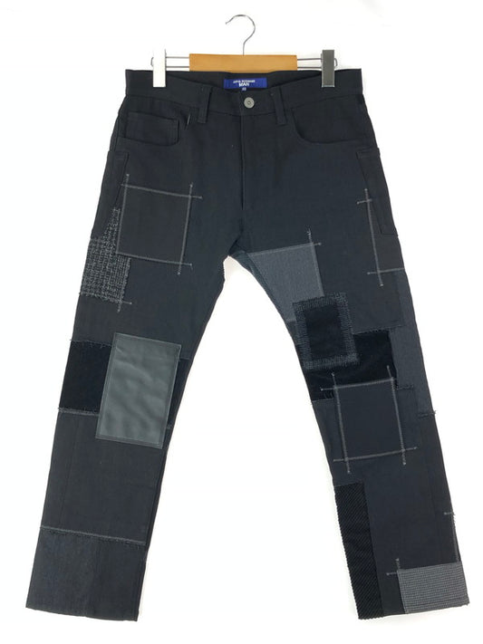 【中古品】【メンズ】 JUNYA WATANABE COMME des GARCONS ジュンヤワタナベコムデギャルソン PATCHWORK PANTS WJ-P003 パッチワークパンツ ボトムス 151-240402-mo-12-tag サイズ：XS カラー：ブラック 万代Net店