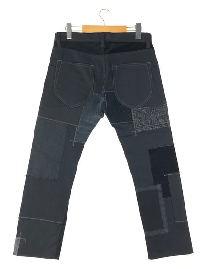 【中古品】【メンズ】 JUNYA WATANABE COMME des GARCONS ジュンヤワタナベコムデギャルソン PATCHWORK PANTS WJ-P003 パッチワークパンツ ボトムス 151-240402-mo-12-tag サイズ：XS カラー：ブラック 万代Net店