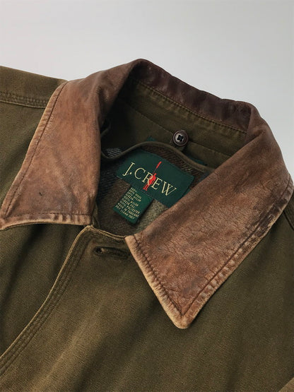 【現状渡し品】【メンズ】 J.CREW ジェイクルー J.CREW 80S HUNTING JACKET 80年代 ライナー付き ハンティングジャケット アウター 146-250115-mo-06-tag サイズ：M カラー：ブラウン 万代Net店