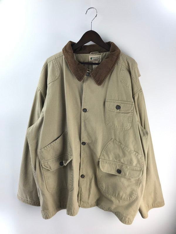 【中古品】【メンズ】  NORTHWEST TERRITORY ノースウエスト テリトリー HUNTING JACKET ハンティングジャケット カタール製 アウター 146-250123-yk-16-tag サイズ：XL カラー：ベージュ 万代Net店