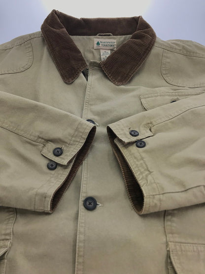 【中古品】【メンズ】  NORTHWEST TERRITORY ノースウエスト テリトリー HUNTING JACKET ハンティングジャケット カタール製 アウター 146-250123-yk-16-tag サイズ：XL カラー：ベージュ 万代Net店