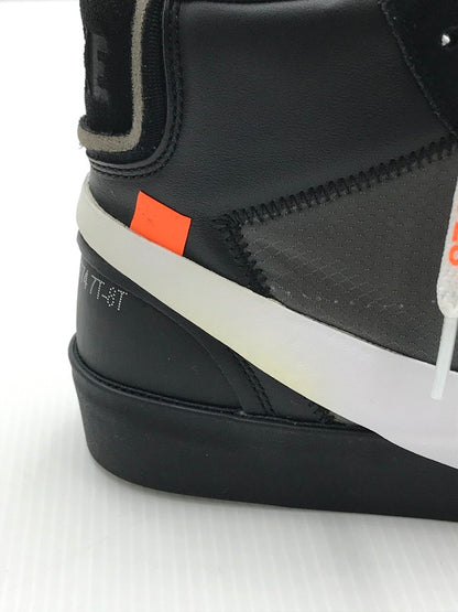 【中古品】【メンズ】 NIKE ナイキ × OFF-WHITE VIRGIL ABLOH オフホワイト ヴァージル アブロー 別注 コラボ BLAZER MID/OFF-WHITE AA3832-001 ブレザー ミッド オフホワイト スニーカー 靴 160-240410-yk-2-tag カラー：BLACK/WHITE-CONE BLACK 万代Net店