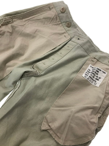 【中古品】【メンズ】 GERMAN ARMY ドイツ軍 CARGO PANTS 8415-12-155-9095 カーゴパンツ ボトムス 157-260920-na-25-tagh サイズ：8 カラー：ベージュ系 万代Net店