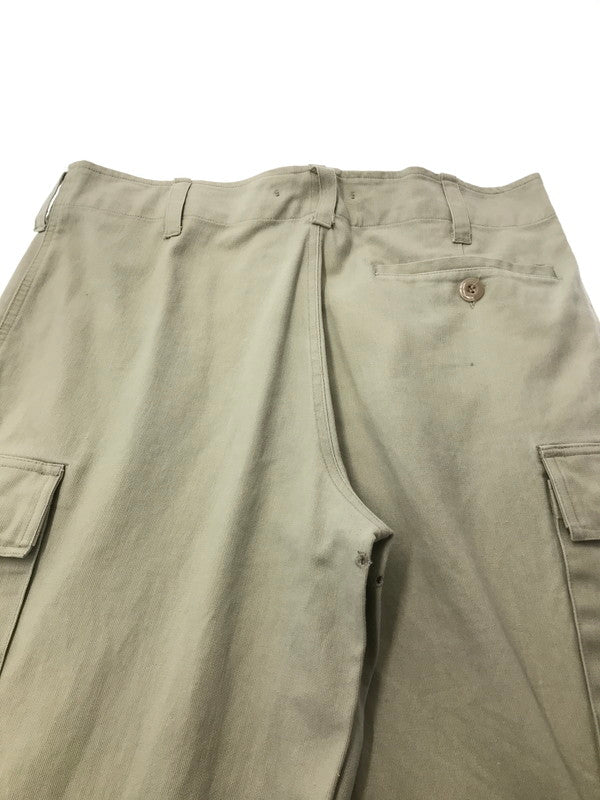 【中古品】【メンズ】 GERMAN ARMY ドイツ軍 CARGO PANTS 8415-12-155-9095 カーゴパンツ ボトムス 157-260920-na-25-tagh サイズ：8 カラー：ベージュ系 万代Net店