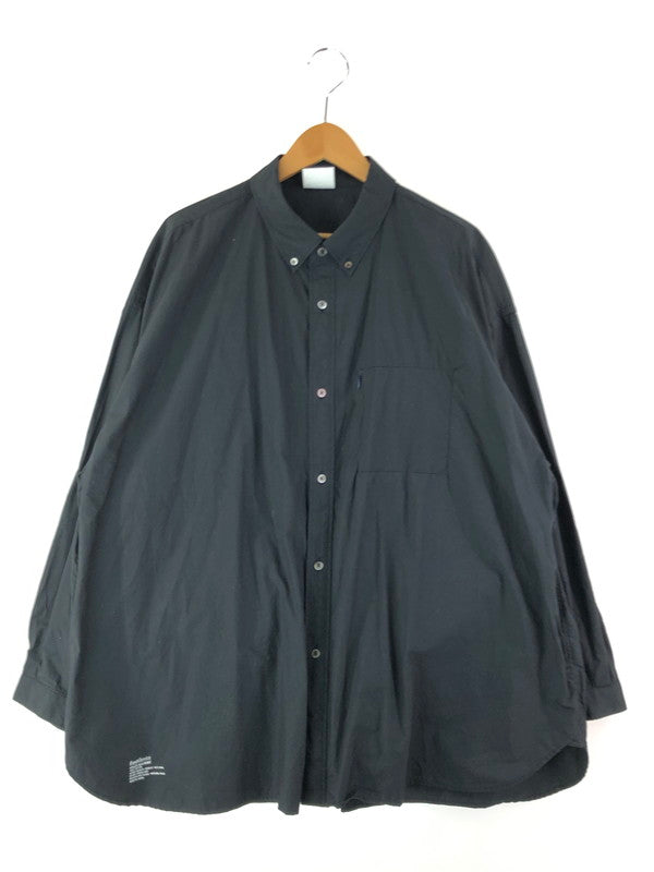 【中古品】【メンズ】  FRESHSERVICE フレッシュサービス OXFORD FLAP POCKET L/S SHIRT FSW-21-SH オックスフォード フラップポケット ロングスリーブ シャツ 長袖 トップス 140-240329-mo-2-tag サイズ：F カラー：ブラック 万代Net店