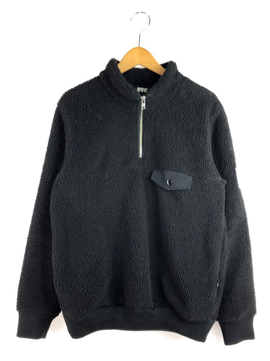 【現状渡し品】【メンズ】 HALF-ZIP FLEECE ハーフジップフリース プルオーバー トップス 142-260107-rt-04-tag カラー：ブラック 万代Net店