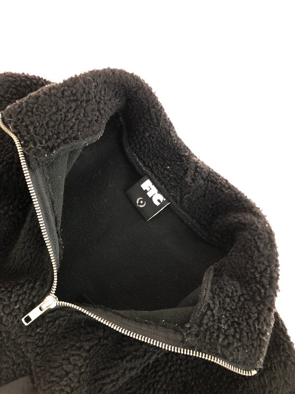 【現状渡し品】【メンズ】 HALF-ZIP FLEECE ハーフジップフリース プルオーバー トップス 142-260107-rt-04-tag カラー：ブラック 万代Net店