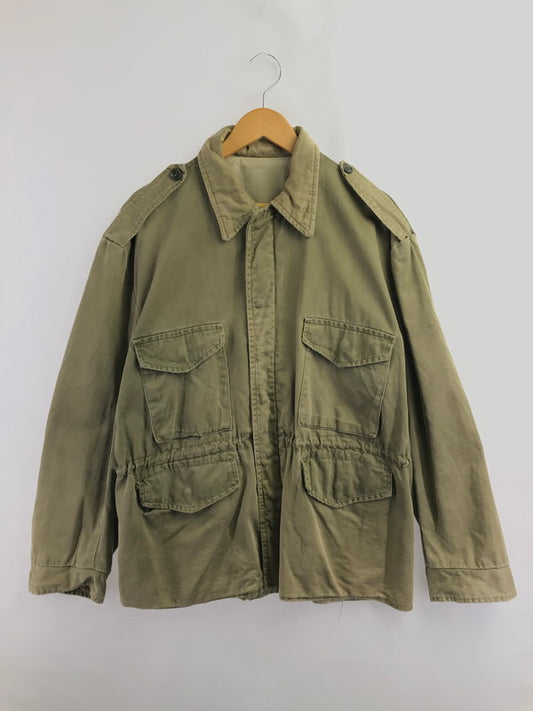 【現状渡し品】【メンズ】 US.ARMY アメリカ軍 FIELD JACKET EMARジップ フィールドジャケット アウター 146-260925-na-26-tagh サイズ：サイズ不明 下記参照 カラー：カーキ 万代Net店