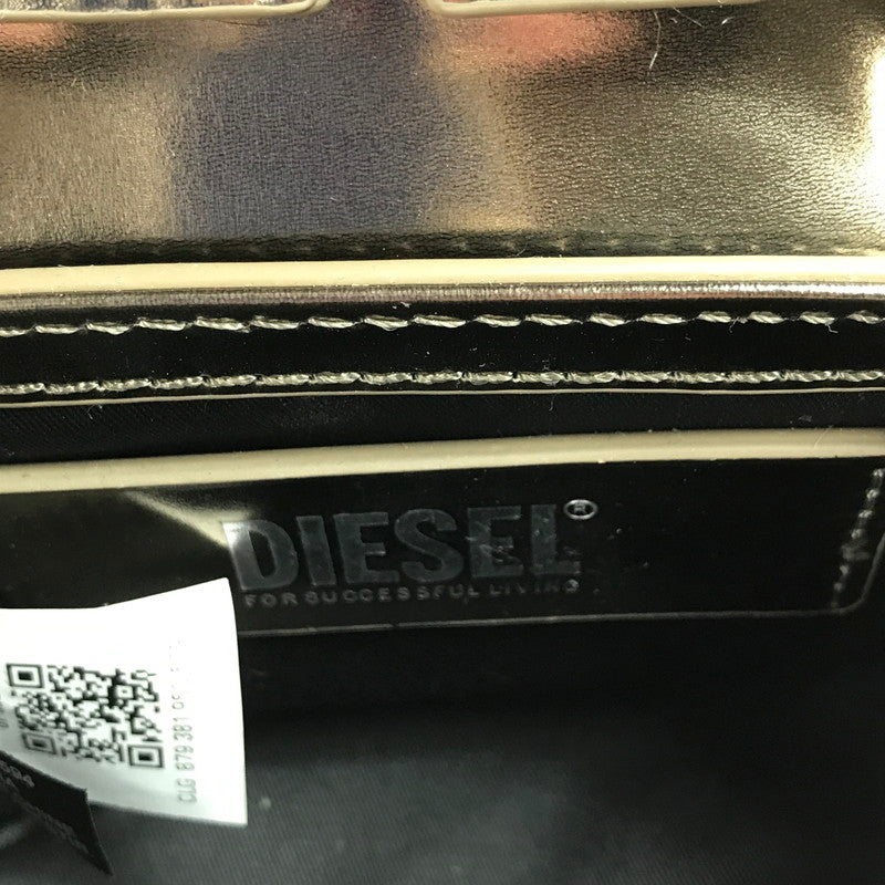 【中古品】【レディース】 DIESEL ディーゼル 1DR SHOULDER BAG ショルダーバッグ 2WAYバッグ カバン 188-250807-na-05-tag カラー：ゴールド 万代Net店