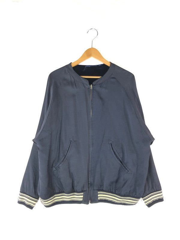 【ジャンク品】【メンズ】 NEON SIGN ネオンサイン  REVERSIBLE BLOUSON 352 リバーシブルブルゾン ライトアウター ジャケット 140-240421-kk-3-tag サイズ：2 カラー：ネイビー 万代Net店