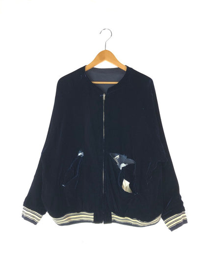 【ジャンク品】【メンズ】 NEON SIGN ネオンサイン  REVERSIBLE BLOUSON 352 リバーシブルブルゾン ライトアウター ジャケット 140-240421-kk-3-tag サイズ：2 カラー：ネイビー 万代Net店