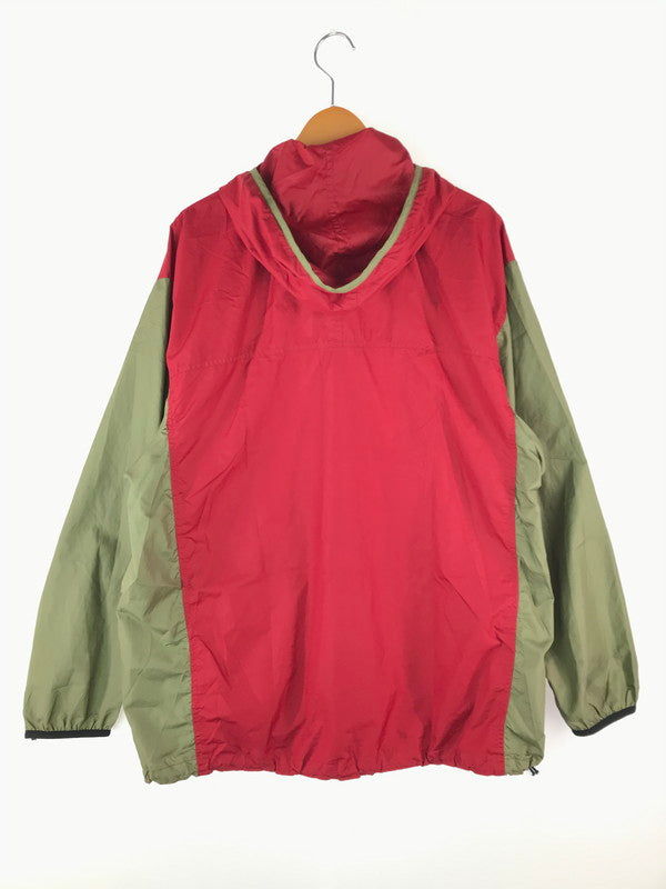 【中古品】【メンズ】 NIKE ACG ナイキ エーシージー ANORAK PARKA S60711SID アノラックパーカー ライトアウター 148-240929-hi-08-tag サイズ：M カラー：レッド/グリーン 万代Net店