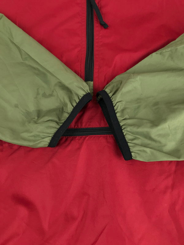 【中古品】【メンズ】 NIKE ACG ナイキ エーシージー ANORAK PARKA S60711SID アノラックパーカー ライトアウター 148-240929-hi-08-tag サイズ：M カラー：レッド/グリーン 万代Net店