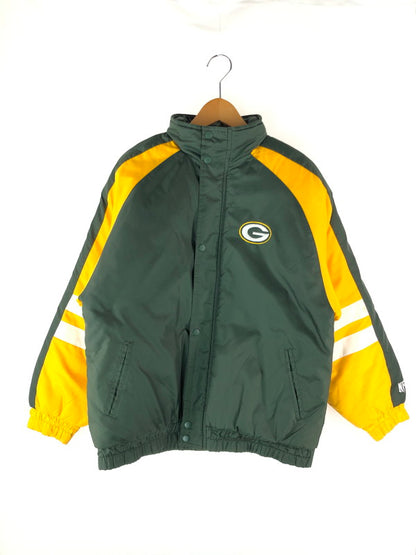 【中古品】【メンズ】  NFL GREEN BAY PACKERS エヌエフエル グリーンベイ・パッカーズ PADDED JACKET パデッドジャケット アウター 中綿ジャケット 146-240408-kk-21-tag サイズ：EXTRA GRANDE カラー：グリーン 万代Net店