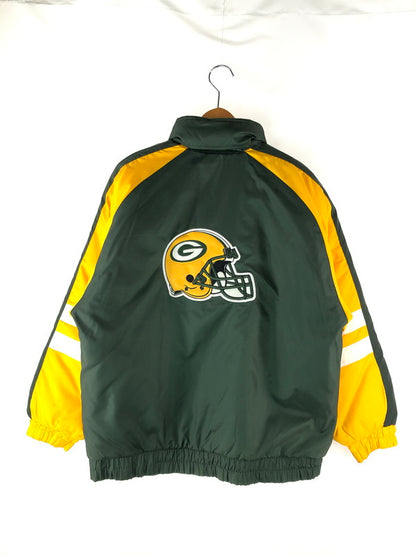 【中古品】【メンズ】  NFL GREEN BAY PACKERS エヌエフエル グリーンベイ・パッカーズ PADDED JACKET パデッドジャケット アウター 中綿ジャケット 146-240408-kk-21-tag サイズ：EXTRA GRANDE カラー：グリーン 万代Net店