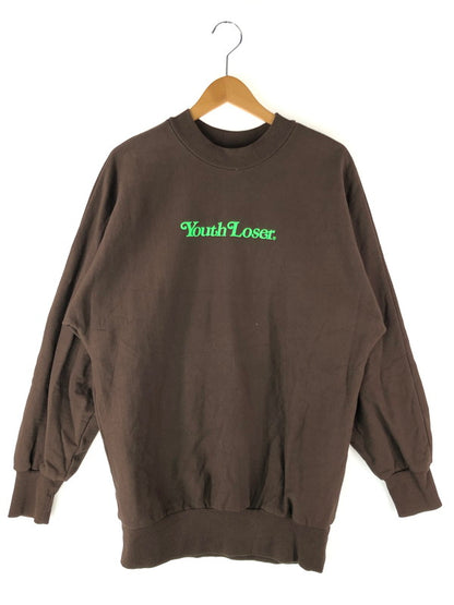 【中古品】【メンズ】  YOUTH LOSER ユースルーザー VERDY FRONT SWEAT 1997 ヴェルディ フロントスウェット 1997 トップス トレーナー 142-240409-kk-5-tag サイズ：F カラー：ブラウン 万代Net店