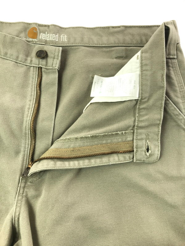 【中古品】【メンズ】 CARHARTT カーハート 101710-251 RELAXED FIT ワークパンツ 157-261014-na-12-tagh サイズ：38×36 カラー：サンドベージュ系 万代Net店