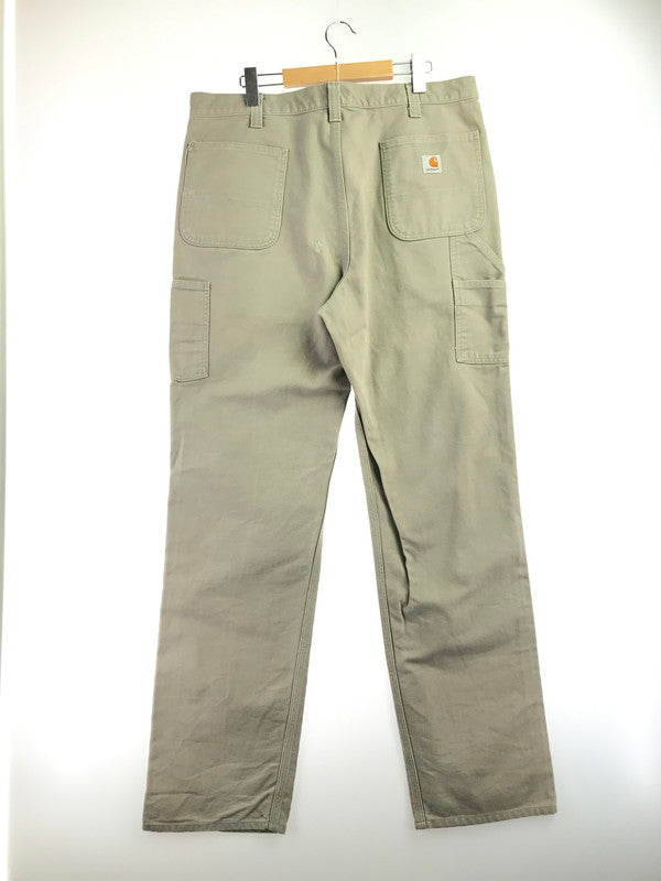 【中古品】【メンズ】 CARHARTT カーハート 101710-251 RELAXED FIT ワークパンツ 157-261014-na-12-tagh サイズ：38×36 カラー：サンドベージュ系 万代Net店