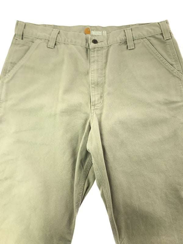 【中古品】【メンズ】 CARHARTT カーハート 101710-251 RELAXED FIT ワークパンツ 157-261014-na-12-tagh サイズ：38×36 カラー：サンドベージュ系 万代Net店