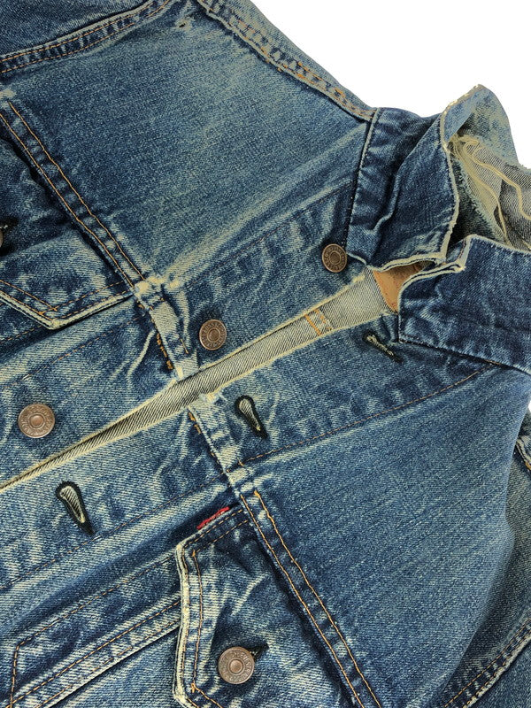 【現状渡し品】【メンズ】 Levi's リーバイス 4th DENIM JACKET フォース デニムジャケット ライトアウター  146-240409-mo-7-tag カラー：ライトインディゴ 万代Net店