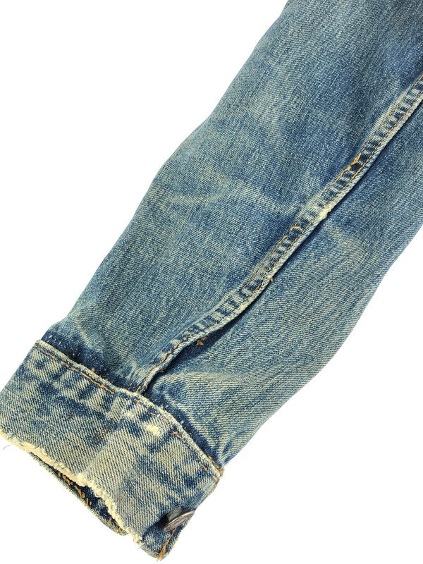 【現状渡し品】【メンズ】 Levi's リーバイス 4th DENIM JACKET フォース デニムジャケット ライトアウター  146-240409-mo-7-tag カラー：ライトインディゴ 万代Net店