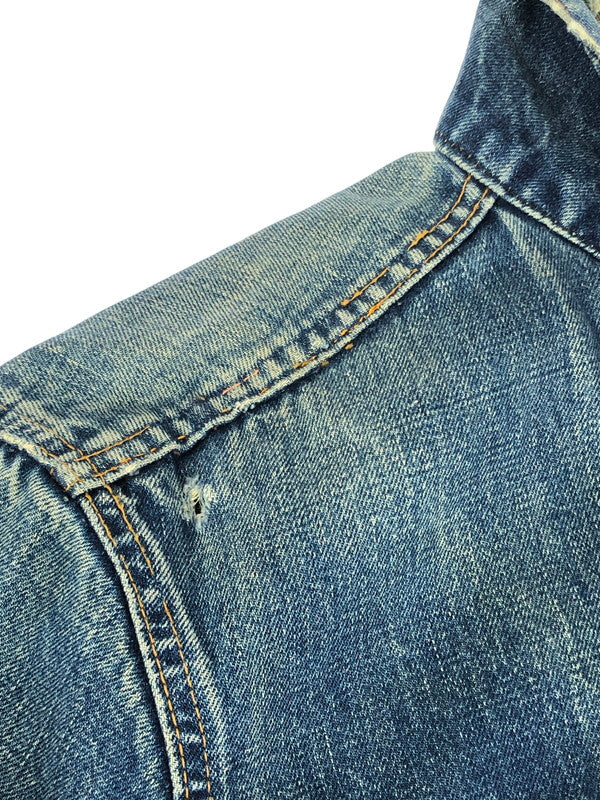 【現状渡し品】【メンズ】 Levi's リーバイス 4th DENIM JACKET フォース デニムジャケット ライトアウター  146-240409-mo-7-tag カラー：ライトインディゴ 万代Net店