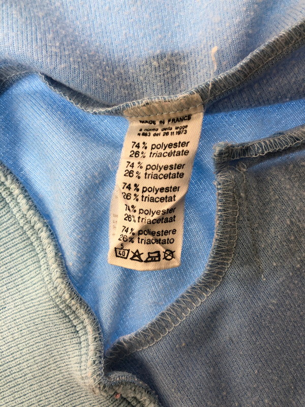 【中古品】【メンズ】 CHEMISE　LACOSTE シュミーズ ラコステ 70's TRACK JACKET 70年代 ﾄﾗｯｸｼﾞｬｹｯﾄ ヴィンテージ ライトアウター 146-260505-rt-25-tag サイズ：不明 下記参照 カラー：ブルー 万代Net店
